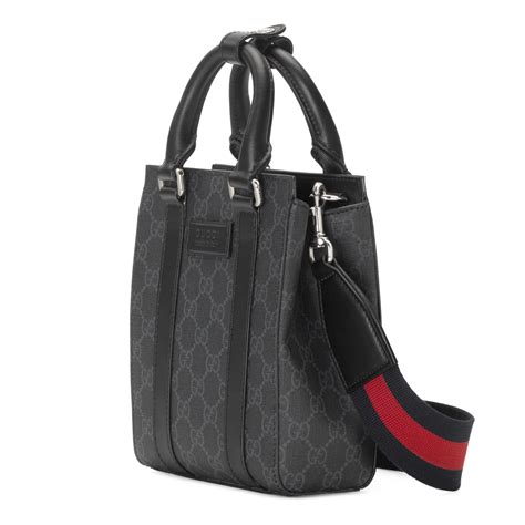 gucci supreme tote black discontinued